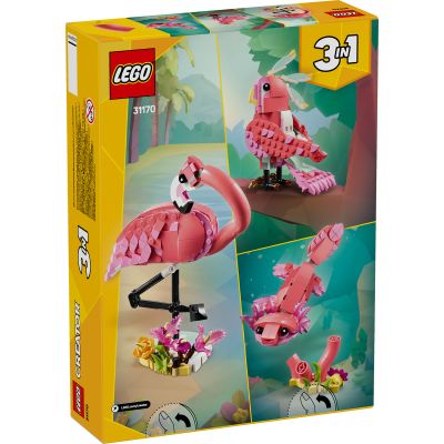 LEGO Creator. Animale salbatice Flamingo roz 31170 288 piese