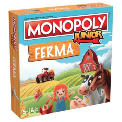 Joc Monopoly Junior Farm versiunea romana