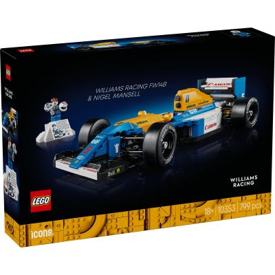 LEGO Icons Creator Expert. Williams Racing FW14B si Nigel Mansell 10353 799 piese