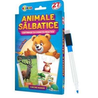 Animale salbatice. 27 de cartonase