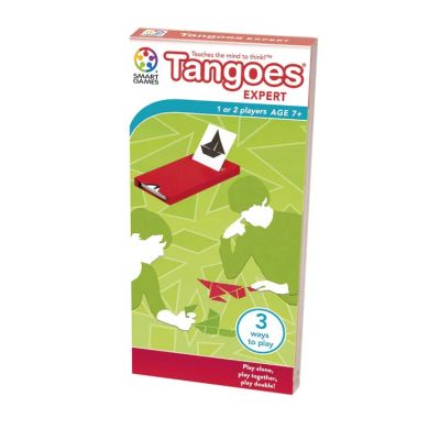 Joc logic Smart Games Tangoes Expert cu 54 de provocari editie internationala