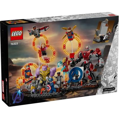 LEGO Marvel Super Heroes. Razbunatorii. Sfarsitul jocului Batalia finala 76323 621 piese