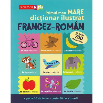 Primul meu mare dictionar ilustrat francez-roman
