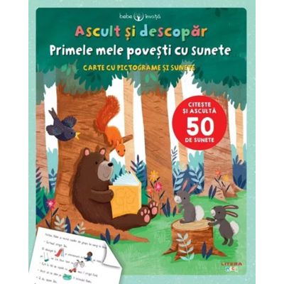 Bebe invata. Ascult si descopar. Primele mele povesti cu sunete. Carte cu pictograme si sunete - Anna Taube Joanne Partis