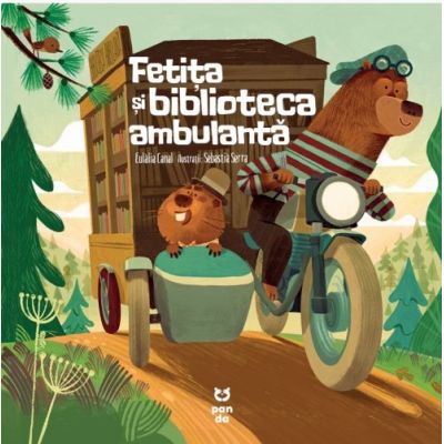 Fetita si biblioteca ambulanta - Eullia Canal