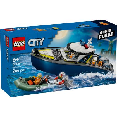 LEGO City. Urmarire cu barca de politie 60456 264 piese