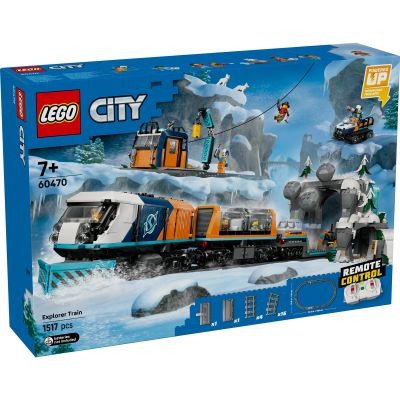 LEGO City. Trenul expres al exploratorilor spre Polul Arctic 60470 1517 piese