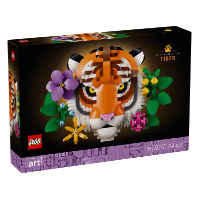 LEGO Art. Colectia de fauna. Tigru 31217 744 piese