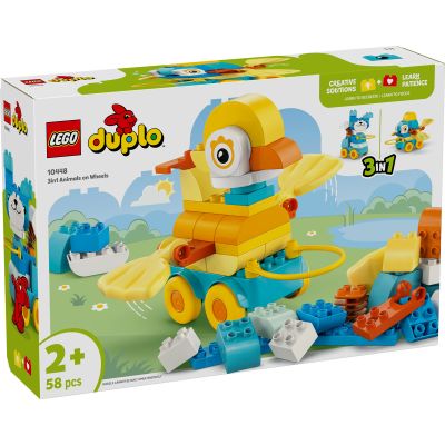 LEGO Duplo. Animale pe roti 3 n 1 10448 58 piese