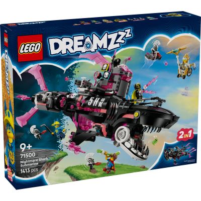 LEGO DREAMZzz. Submarin-rechin de cosmar 71500 1413 piese