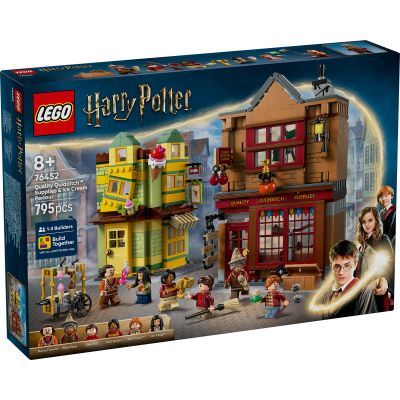 LEGO Harry Potter. Furnituri Vajthat de calitate si magazin de inghetata 76452 795 piese