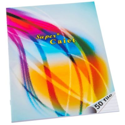 Super caiet dictando A4 50 file Super Color