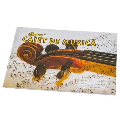 Caiet de muzic 24 file Super Color