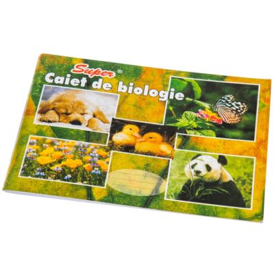Caiet de biologie 24 file Super Color