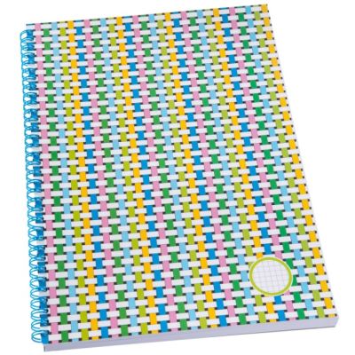 Caiet cu spira matematica A4 100 file Super Color