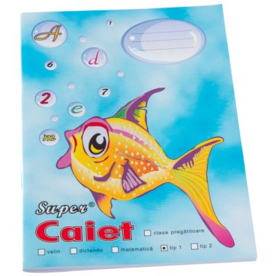 Caiet tip 1 Pestisor A5 32 file Super Color