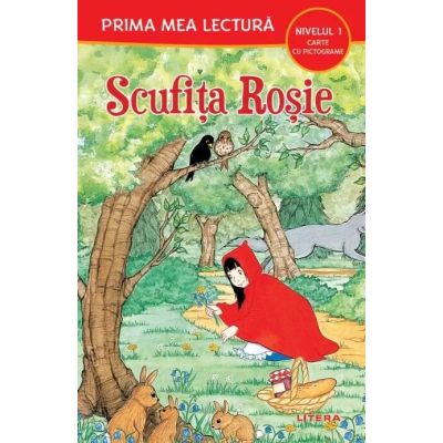 Scufita Rosie Nivelul 1 Carte cu pictograme
