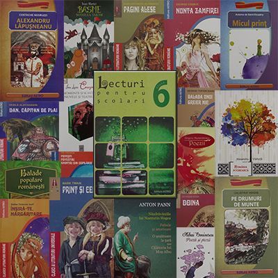 Pachet promotional pentru vacanta elevilor. CLASA a 6-a. Contine 19 carti ale Editurii Astro.