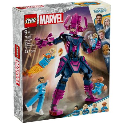 LEGO Marvel Super Heroes. Figurina de constructie. Cei patru fantastici vs. Galactus 76316 427 piese