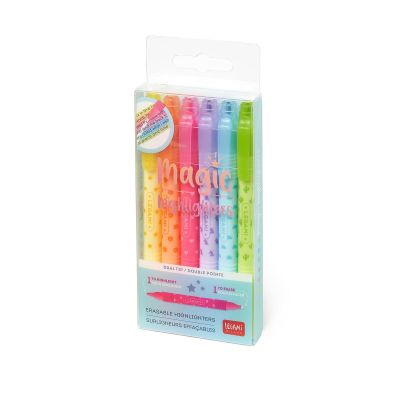 Set 6 markere Erasable Magic After rain Legami