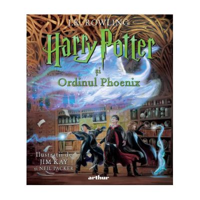 Harry Potter si Ordinul Phoenix vol. 5 editie ilustrata - J. K. Rowling