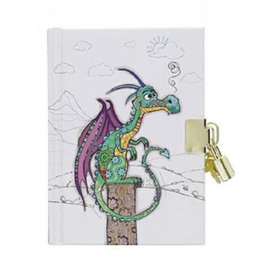 Jurnal cu lacat A6 Kook Puiul de dragon Kiub
