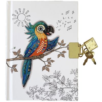 Carnet A6 Kook Perroquet Kiub