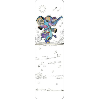 Semn de carte Kook Elephanteau Kiub