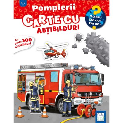 Pompierii. Carte cu abtibilduri - Niklas Bower