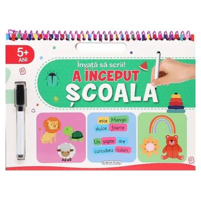 Invata sa scrii A inceput scoala