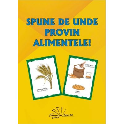 Spune de unde provin alimentele