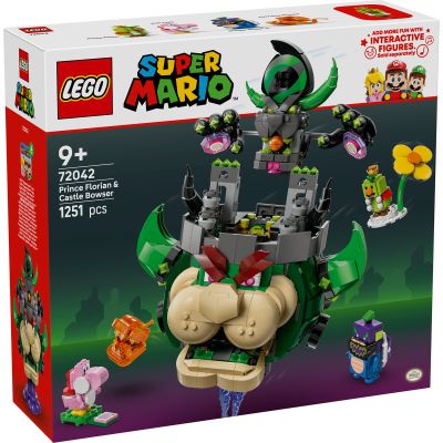 LEGO Super Mario. Prince Florian si Castle Bowser 72042 1251 piese