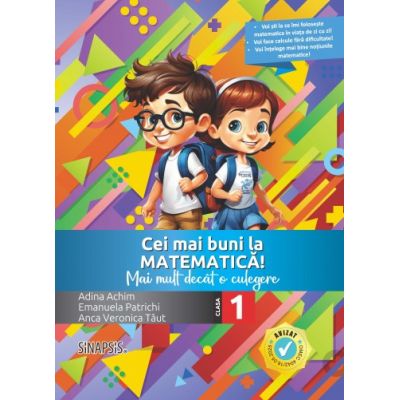 Cei mai buni la Matematica Mai mult decat o culegere clasa 1 - Anca Veronica Taut