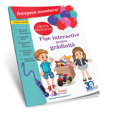 Incepem aventura. Fise interactive pentru gradinita grupa mijlocie - Cristina Andris