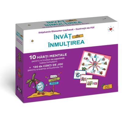 Invat usor inmultirea Harti mentale - Stphanie Eleaume-Lachaud