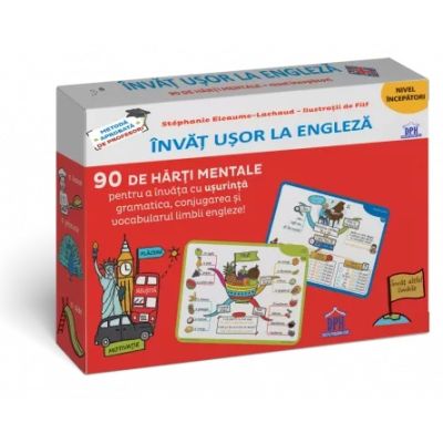 Invat usor engleza nivel incepator. Harti mentale - Stphanie Eleaume-Lachaud
