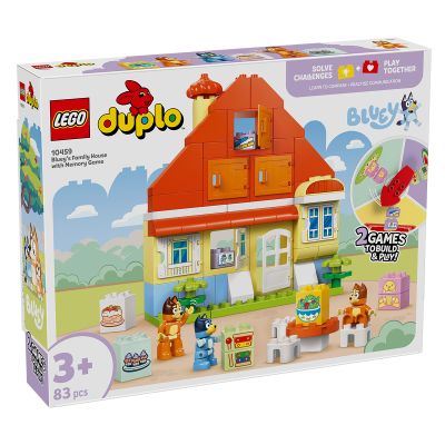 LEGO Duplo. Casa de familie a lui Blue cu un joc de memorie 10459 83 piese