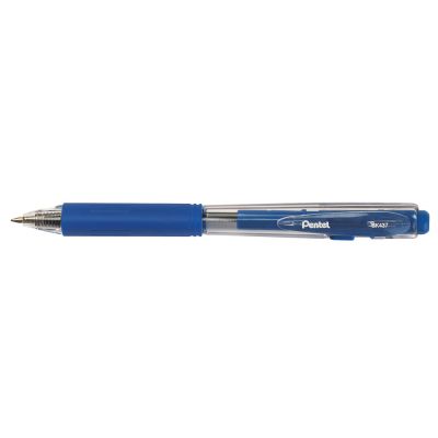 Pix cu mecanism Pentel BK-437 0. 7 mm plastic albastru