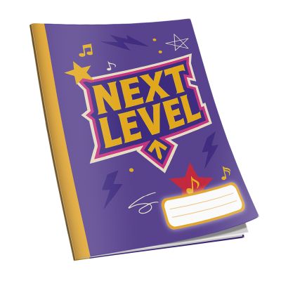 Caiet Next Level capsat A5 48 file 60gmp matematica diverse modele de coperti