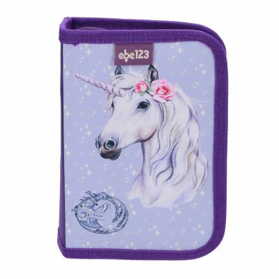 Penar echipat Abc 1 compartiment 2 clape design unicorn