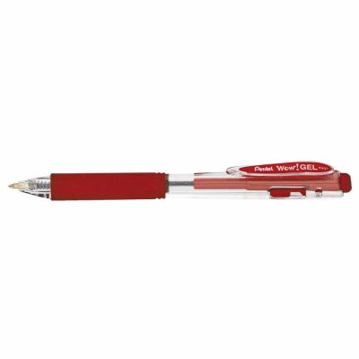 Roller cu gel Pentel Wow Gel 0. 7 mm plastic rosu