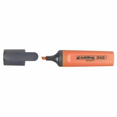 Textmarker Edding 345 varf 2-5 mm portocaliu