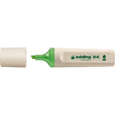 Textmarker Edding Ecoline varf retezat 2-5 mm verde