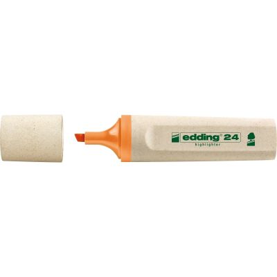 Textmarker Edding Ecoline varf retezat 2-5 mm orange