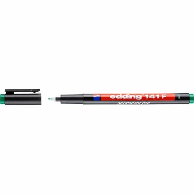 Marker permanent Edding 141 corp din plastic varf rotund 0. 6 mm verde
