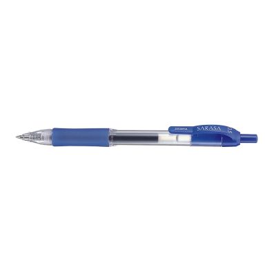 Pix cu mecanism Zebra Sarasa cu gel grip corp plastic varf 0. 5 mm culoarea scrierii albastru