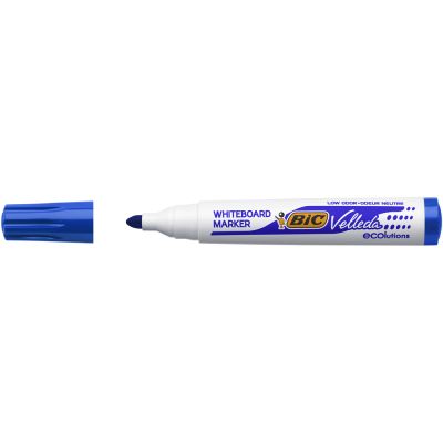 Marker tabla BIC ECO Velleda 1701 rotund 1. 5 mm scriere albastra