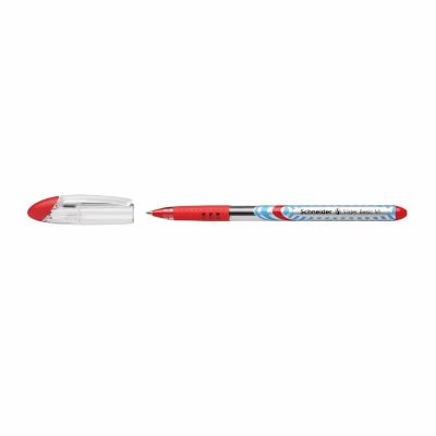 Pix cu gel Schneider Slider M corp transparent varf 0. 4 mm rosu