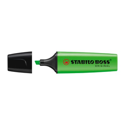 Textmarker Stabilo Boss varf 2-5 mm verde