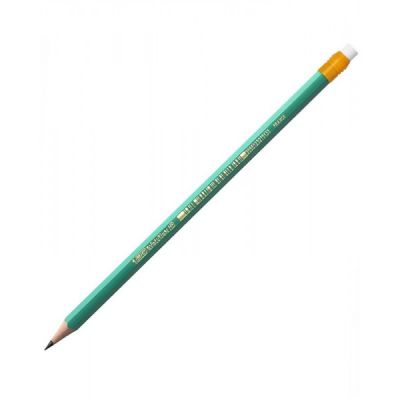 Creion grafit Bic Evolution 655 8803323 HB corp hexagonal verde cu guma de sters